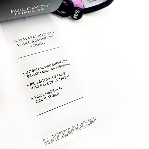 UR Powered Waterproof Touch Compatible Gloves Size Small NWT - Picture 9 of 11